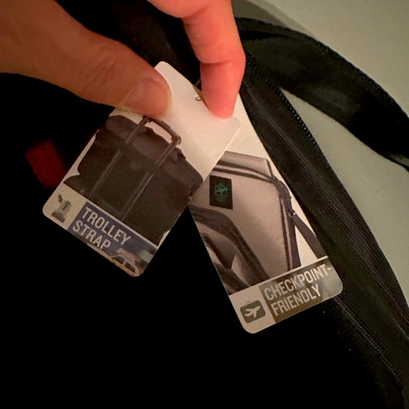 new with tags Swiss Army Gear men’s brief case in black with strap - Picture 2 of 5